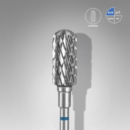 Fresa de Carburo Cilindro STALEKS Azul 6mm/14mm