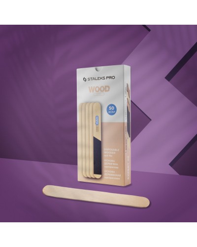 Base De Madera Desechable , 50und