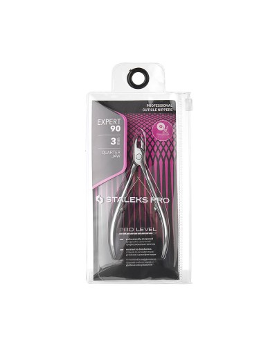 Alicates Staleks Pro EXPERT 90, 3mm NE-90-3