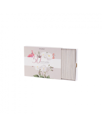MINI French 100/180 files, pack.50