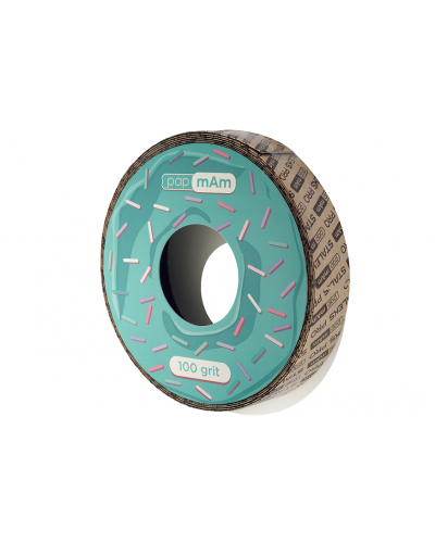 ATSC-100w Recambios Donut EXPERT papmam, grano 100, blanco, 80uni. (Sin Estuche)