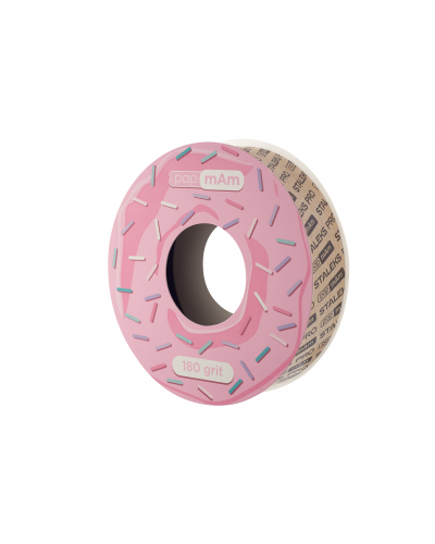 ATSC-180w Recambios Donut EXPERT papmam, grano 180, blanco, 80uni. (Sin Estuche)