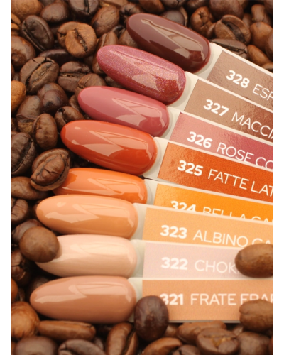 Gel Polish Fatte Latte 325, 6ml