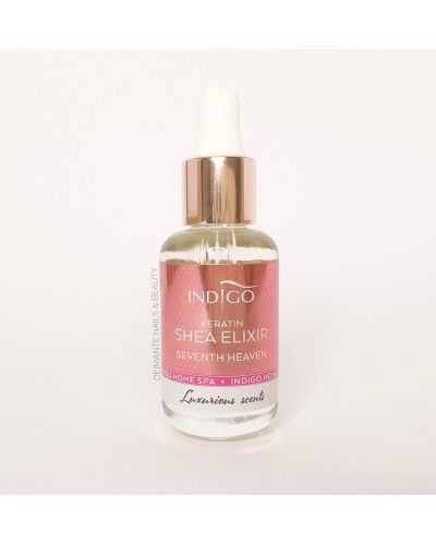 Aceite Para Cutícula Seventh Heaven, KERATIN SHEA ELIXIR, 8ml