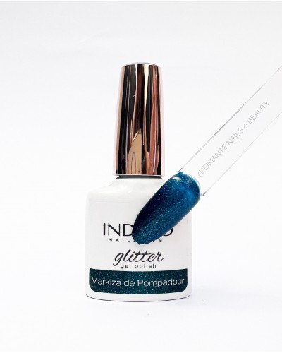 Markiza De Pompadour, Glitter Gel Polish, 7ml