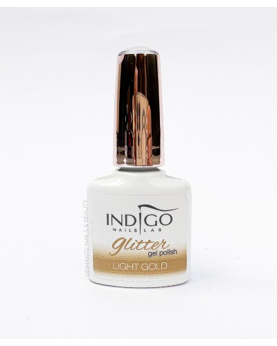 Light Gold, Glitter Gel Polish, 7ml