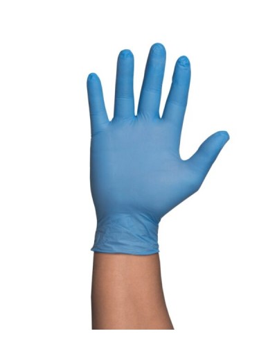 Guante Desechable Nitrilo G.Touch Azul 3,5Gr. Talla S