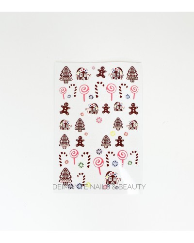 Nail Stickers, Cookies