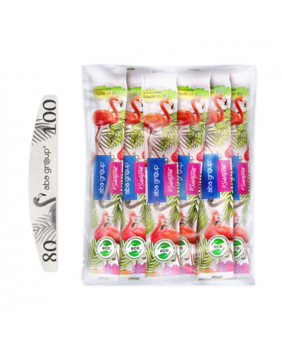 Nail File Half Moon, 80/100, 10 pcs.