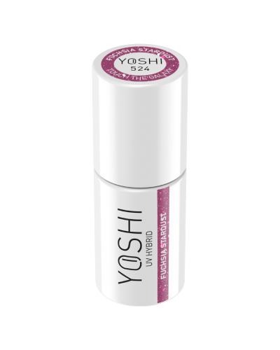 Gel Polish Fuchsia Stardust 524, 6ml