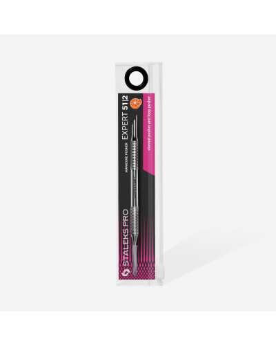 Manicure pusher EXPERT 51 TYPE 2 (slanted pusher and loop pusher)
