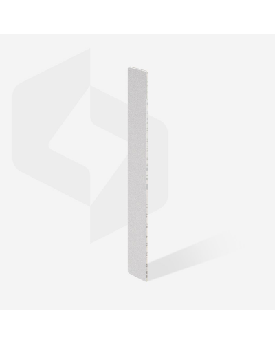 EXPERT 20 Straight Base Soft Disposable Files "Papmam" Grit 180, (25 Pcs) White