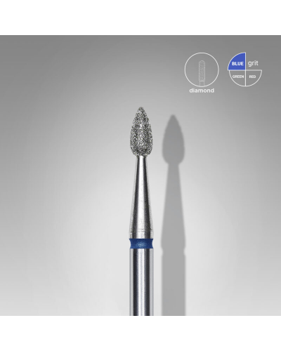 Diamond Nail Drill Bit Drop Blue FA40B023/5