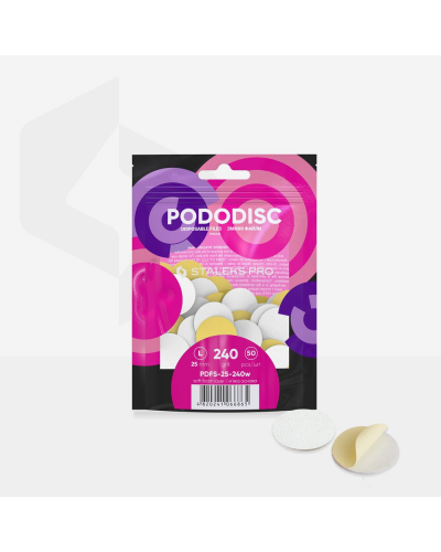PDFS-25-240w Pododisc Recambios L Con Capa De Espuma Blancos (50 Und)