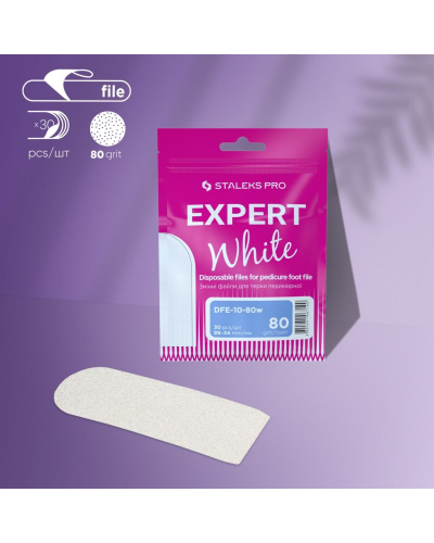 DFE-10-80w Limas Desechables Para Pedicura EXPERT 30 unid