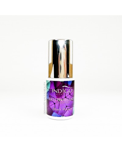 Arte Brillante Gel Brush Black Poison, 5ml
