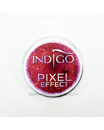 Pixel Effect Neon Lila