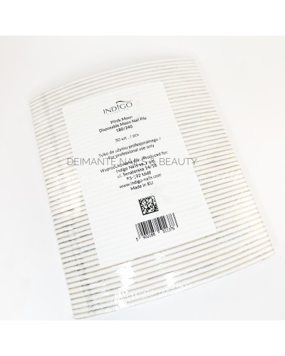 Nail File Moon 180/240 , 50 pcs