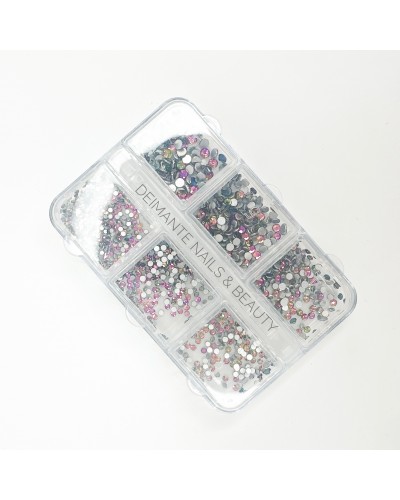Set De Piedras Multicolor