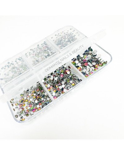 Set De Piedras Multicolor