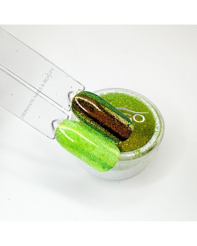 Pixel Effect Neon Green