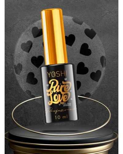 Top Coat Pure Love Black, 10ml