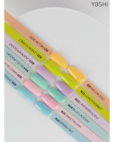 Gel Polish Melon Zest 821, 6ml