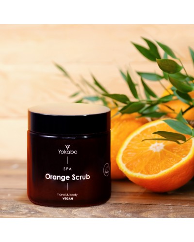 Vegan Orange Body Scrub, 100ml
