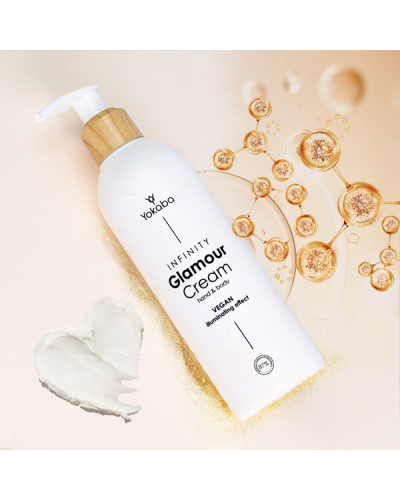 Glamour Body Cream With Glitter, 250ml