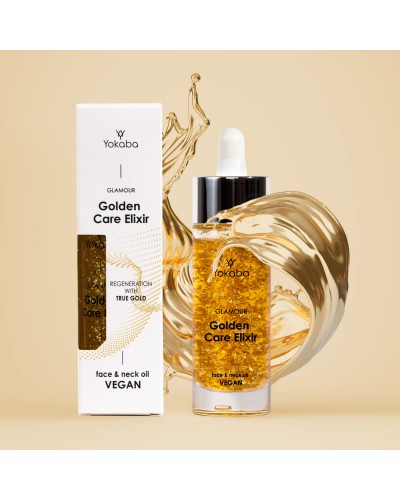 Aceite Cara y Cuello Golden Care Elixir Glamour, 30 ml
