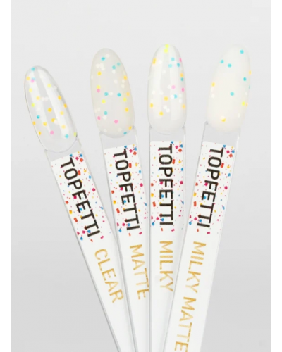 Top Coat Topfetti Clear, 10ml