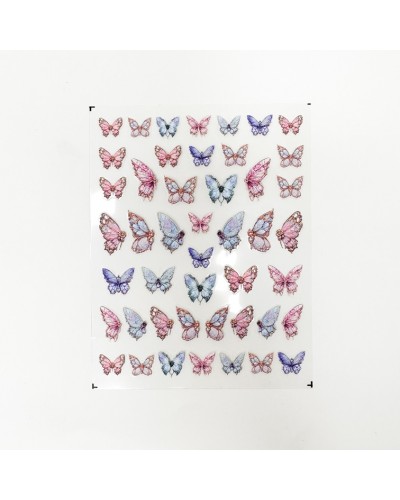 Pegatinas Para Uñas Mariposas