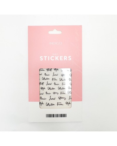 Nail Sticker Words