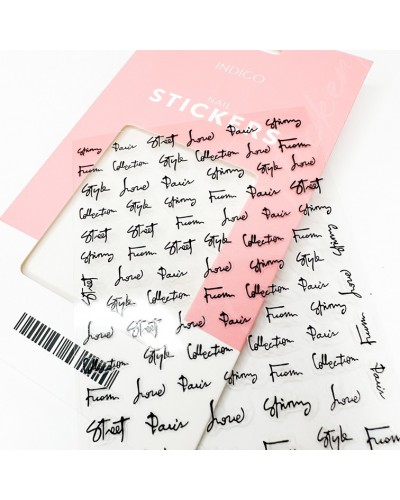 Nail Sticker Words