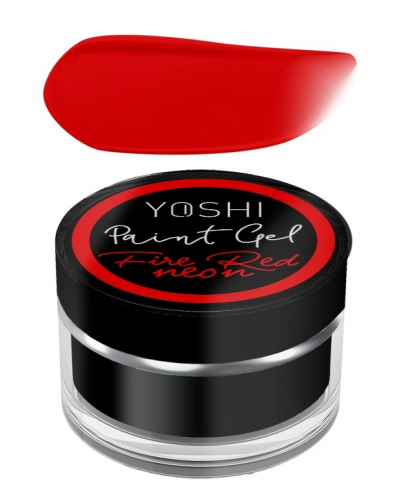 Gel Paint Fire Red, 5ml
