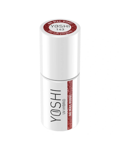 Gel Polish No way Rose 143, 6ml